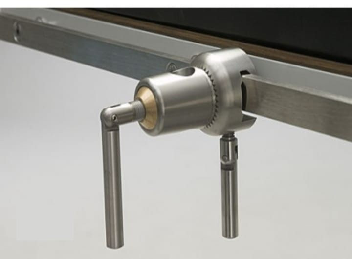 Iron OT Table Clamp, Surface Treatment : Polished