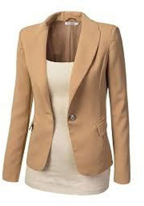 Plain Silk Ladies Blazers, Technics : Machine Made