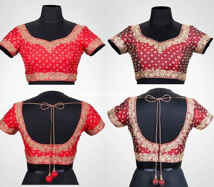 Printed Silk Ladies Blouses, Technics : Machine Made