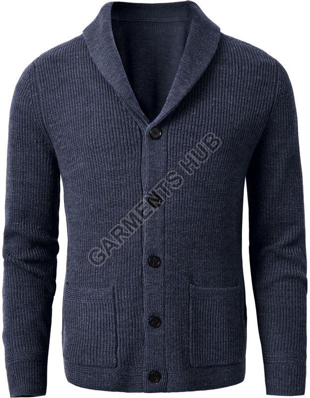 Cotton Mens Cardigans, Technics : Machine Made