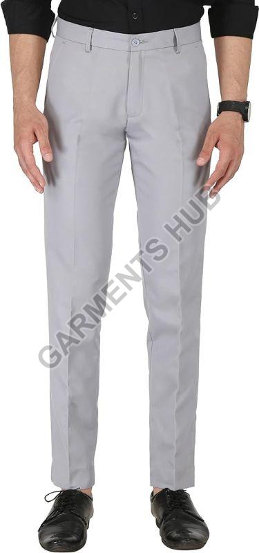 Plain Cotton Mens Formal Pants, Length : 41-42 Inch