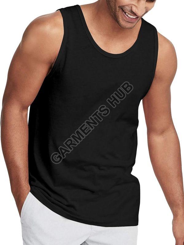 Plain Polyester Mens Tank Tops, Sleeve Type : Sleeveless