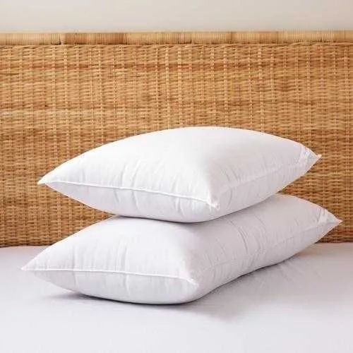 Plain Virgin Fibre Cotton Pillow for Hotel, Home