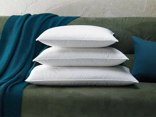 Plain Cotton Virgin Fibre Gadget Pillow for Hotel, Home