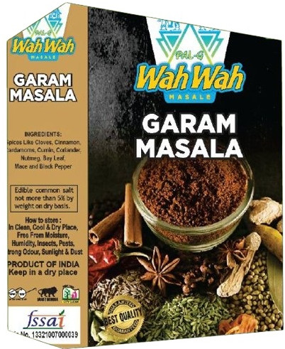Blended 100gm Garam Masala Powder, Certification : FSSAI Certified