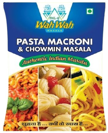 100gm Pasta Macaroni and Chowmein Masala, Packaging Type : Plastic Packet