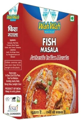 Blended 50gm Fish Masala, Certification : FSSAI Certified