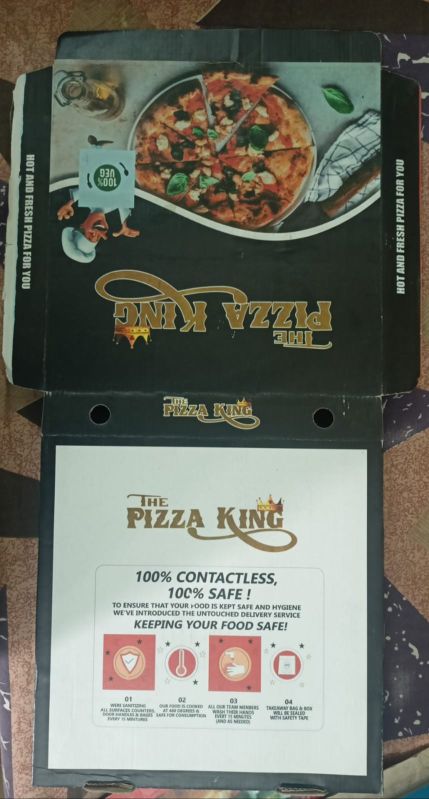 printed pizza boxes