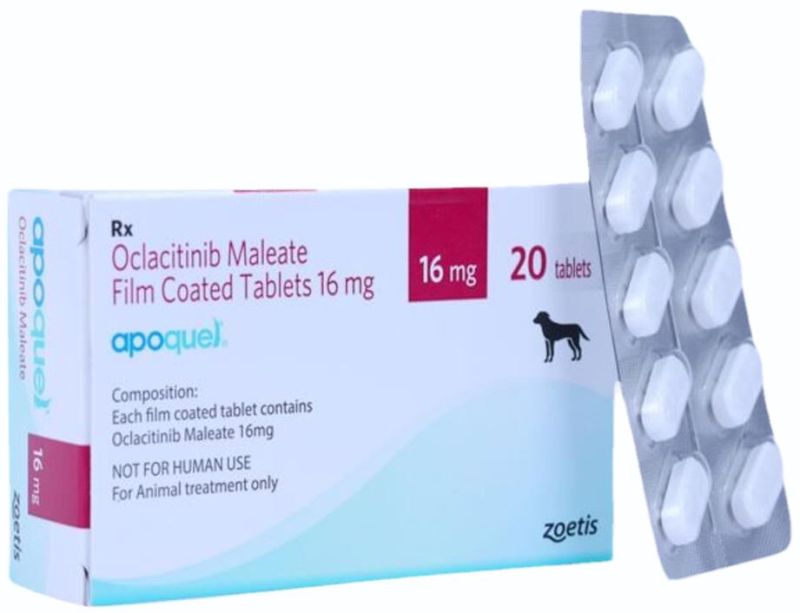 Apoquel 16 mg Oclacitinib Maleate Film Coated Tablets