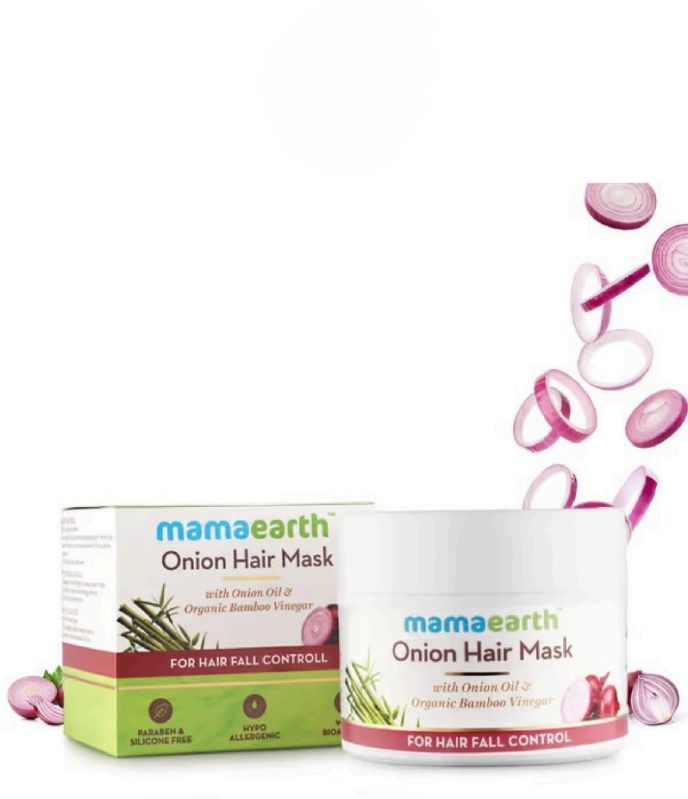 Mamaearth Onion Hair Mask, Packaging Type : Plastic Container
