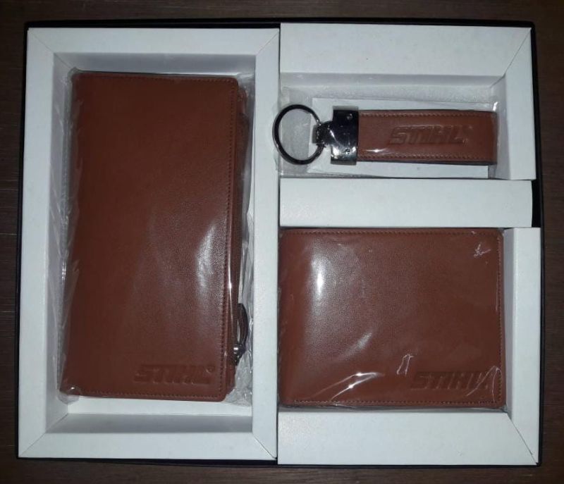 Napa Leather Corporate Gift Set, Color : Brown