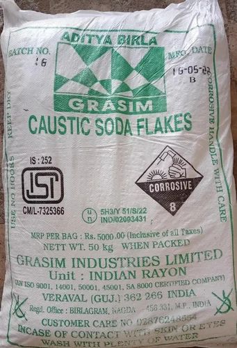 Aditya Birla Caustic Soda Flakes for Industrial Usage