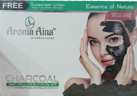 Aroma Aina Charcol Facial Kit, Gender : Ladies