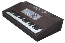 Polished Plastic Electronic Harmonium for Musical Use