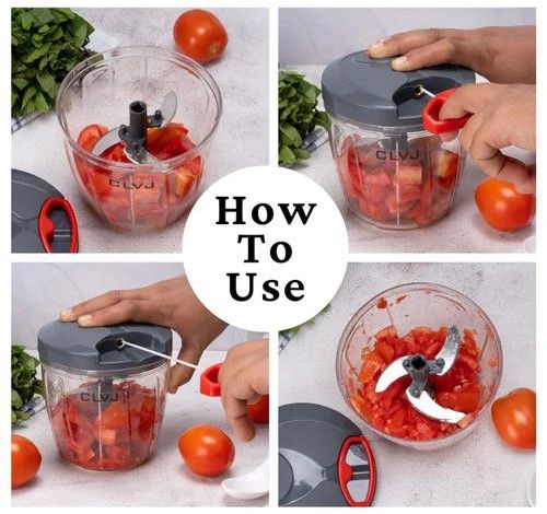 Plastic Vegetable Hand Chopper