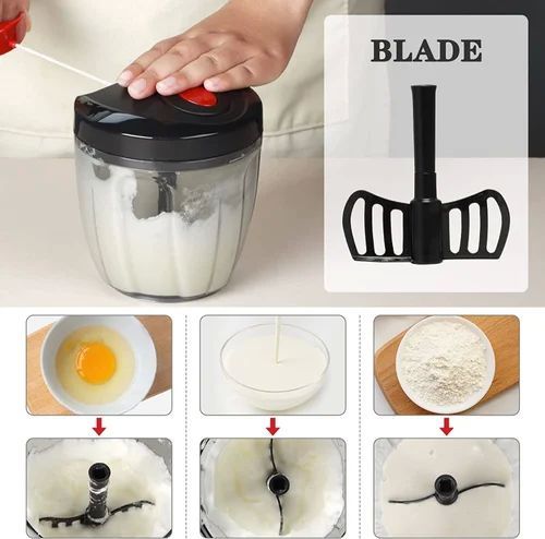 Plastic Vegetable Hand Chopper