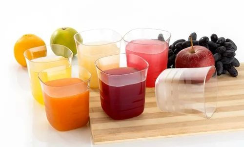 300ml 6 Piece Plastic Juice Glass Set