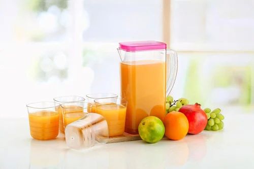 Plastic Water Jugs With Glasses for Juice