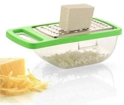 Stainless Steel Cheese Grater with Container