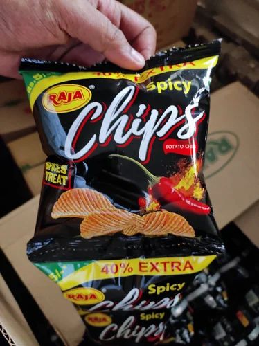 Raja Spicy Chips for Human Consumption