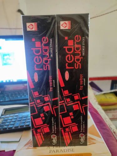 Sparsh Red Square Incense Stick for Aromatic, Anti-Odour