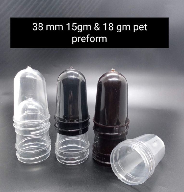 38 Mm 15 & 18 Gm PET Preforms