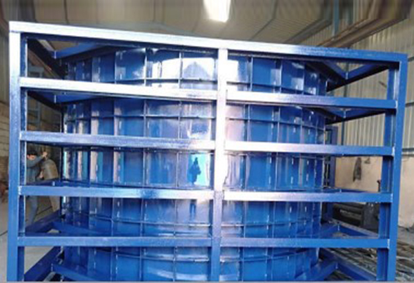 Steel Painted Blue Pier Formwork, Dimension : 915x1800mm