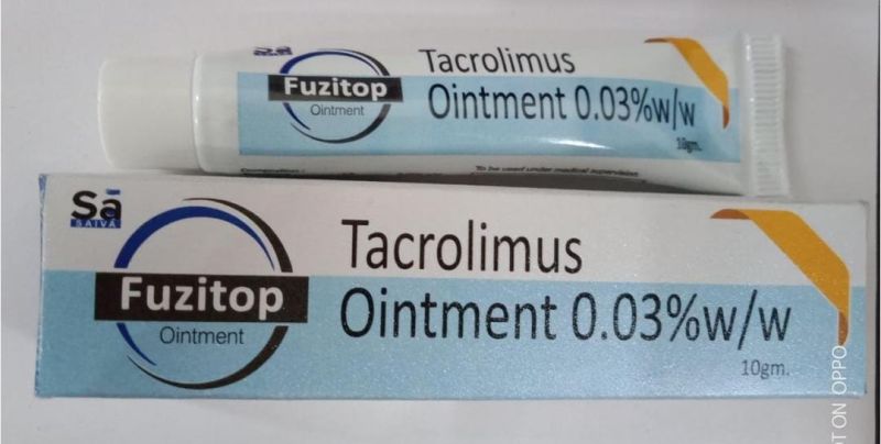 Tacrolimus Ointment, Packaging Type : Tube