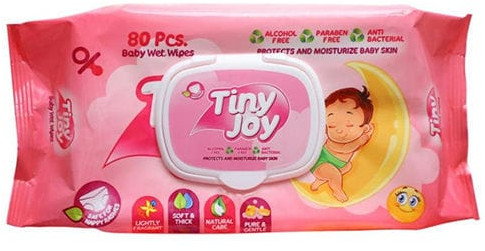 Tiny Joy Baby Wet Wipes, Packaging Type : Plastic Packet
