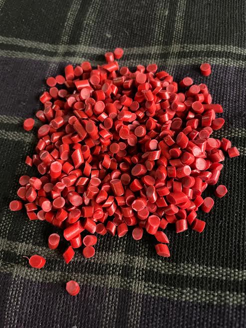 Red PVC Plastic Granules for Industrial