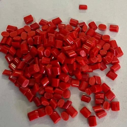 Soft Red PVC Granules for Industrial