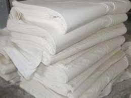 Plain Cotton Grey Fabric for Bedsheet, Dress