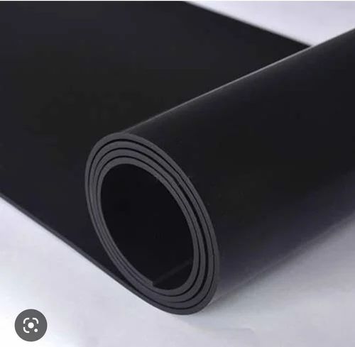 NBR Nitrile Rubber Sheet, Color : Black