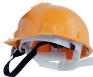 Plastic Safety Helmet for Construction, Industrial