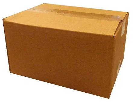 Plain Brown Corrugated Box for Packaging Use