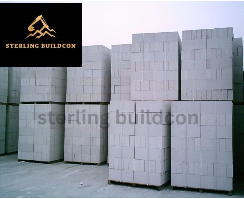 Plain Concrete Light Weight Blocks for Wall, Floor