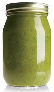 Green Chilly Sauce for Human Consumption
