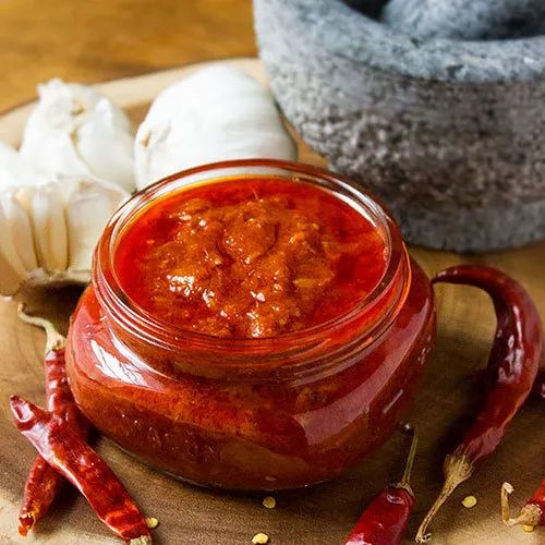 Red Chilli Sauce for Human Consumption
