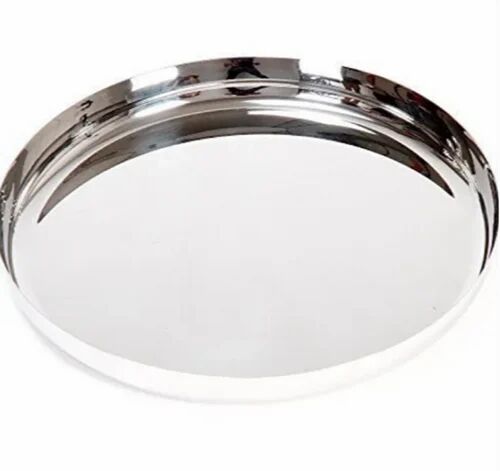Stainless Steel Dinner Plate for Serving Food