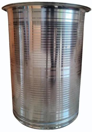 Plain Polished Stainless Steel Drums for Storage Use