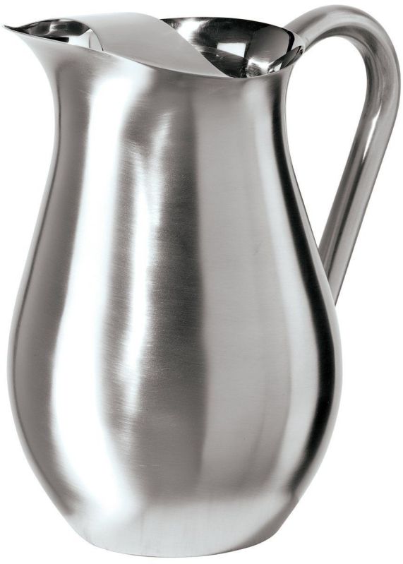 Polished Stainless Steel Jug, Color : Silver