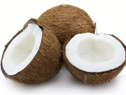 Hard Natural Semi Husked Coconut, Packaging Type : Gunny Bags, PP Bags