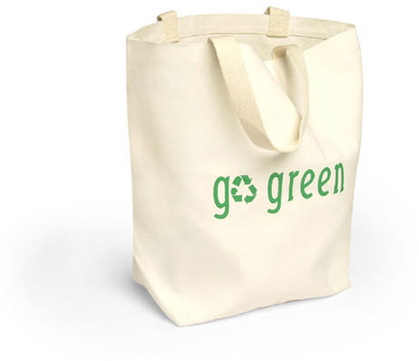 Plain Eco-Friendly Cotton Bag for Shopping Use