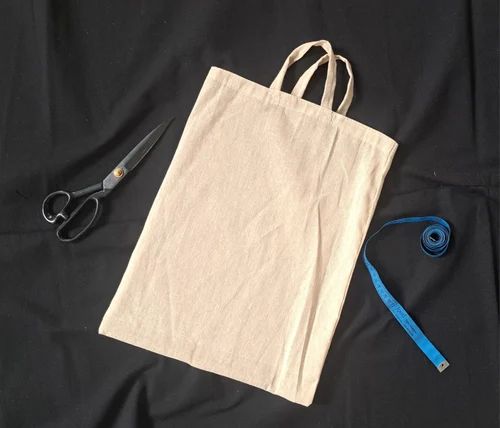 Plain Cotton Shopping Bag, Technics : Machine Made