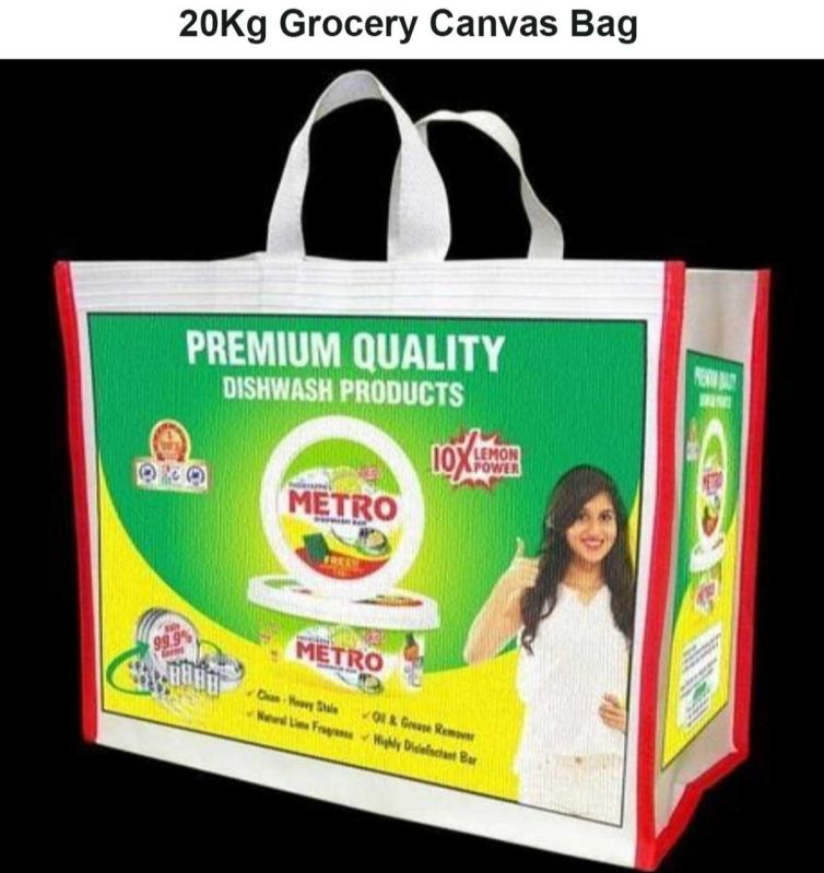 Printed Promotional Canvas Bag for Advertising