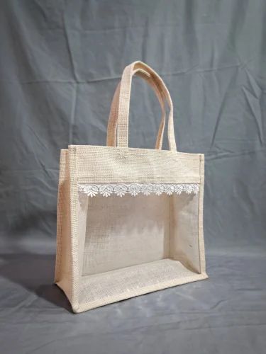 Stylish Jute Gift Bag, Handle Type : Loop Handle