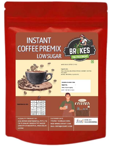 Brukes Coffee Premix  Low Sugar