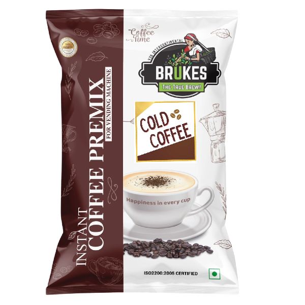 Brukes Cold Coffee, Packaging Size : 1kg