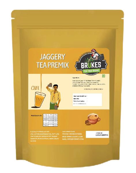Brukes Jaggery Tea Premix