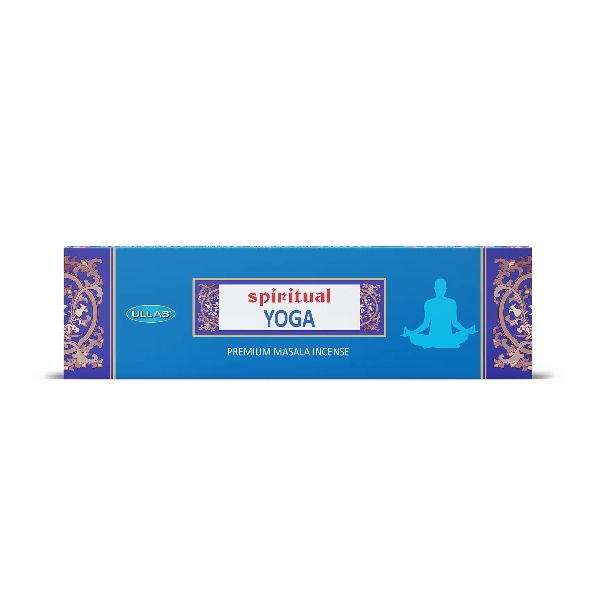 Ullas Spiritual Yoga Incense Sticks For Therapeutic, Religious, Pooja, Aromatic, Anti-odour, Church